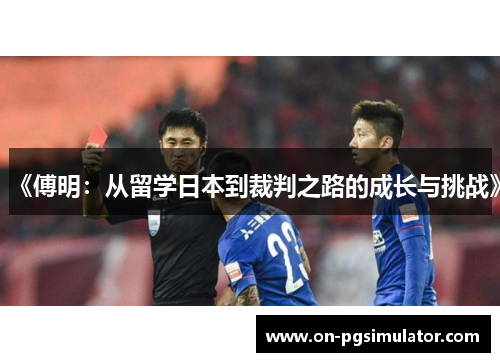 《傅明：从留学日本到裁判之路的成长与挑战》
