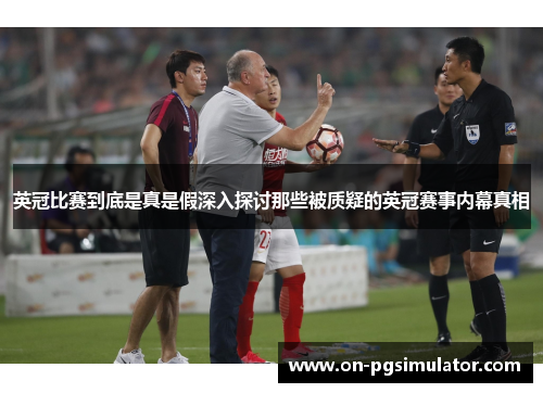 英冠比赛到底是真是假深入探讨那些被质疑的英冠赛事内幕真相